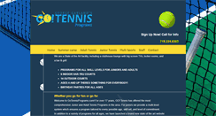 Desktop Screenshot of gotennisprograms.com